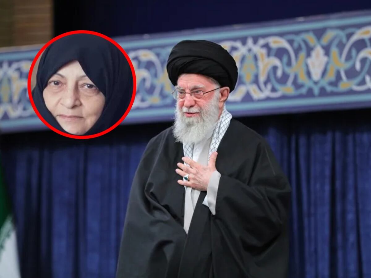 Mansureh Joyasteh Bagerzadeh y su esposa