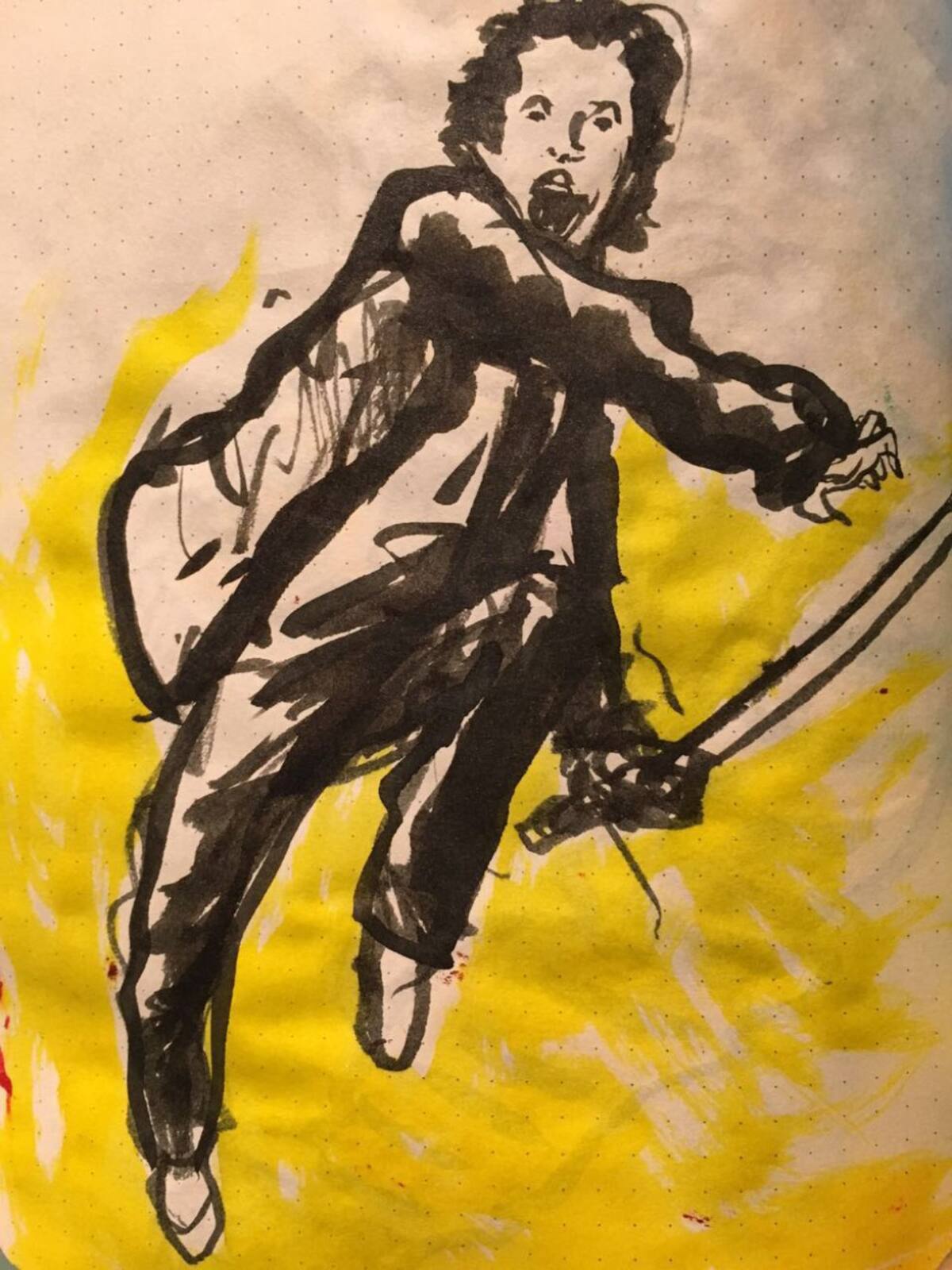 Llegamos a la décima entrega de El cuaderno de Rivas. En esta ocasión personajes con espadas, tigres y otros rostros expresivos integran su propuesta.