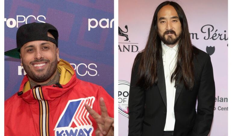 Nicky Jam y Steve Aoki revelan su nueva colaboración musical