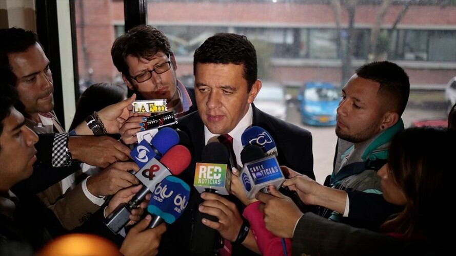 Juan Vicente Valbuena respondió a las acusaciones que afirman que en el ente acusador nunca se investigó a la actual embajadora de Panamá, Angela Benedetti. Foto: Colprensa