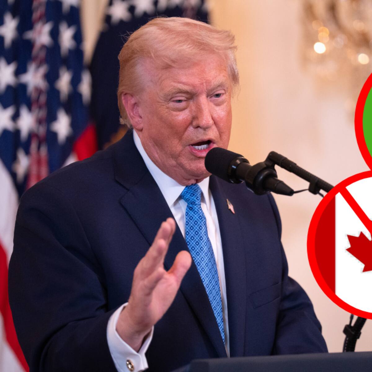 Trump afirma que Estados Unidos “no necesita” productos fabricados en México ni en Canadá