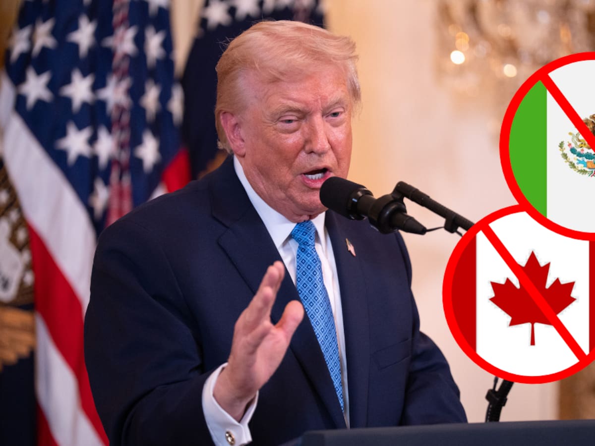 Trump afirma que Estados Unidos “no necesita” productos fabricados en México ni en Canadá