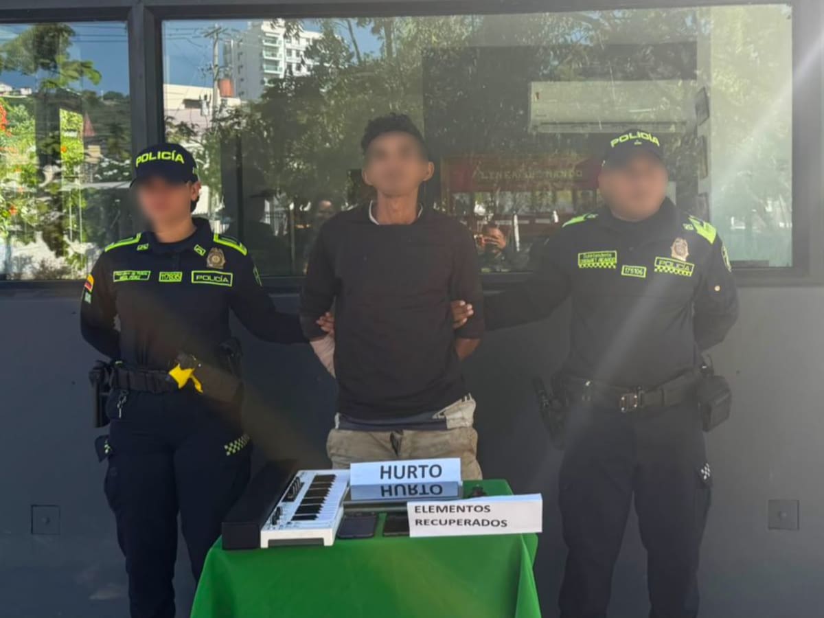 Presunto atracador huyó con celulares pero fue capturado por la Policía en Cartagena