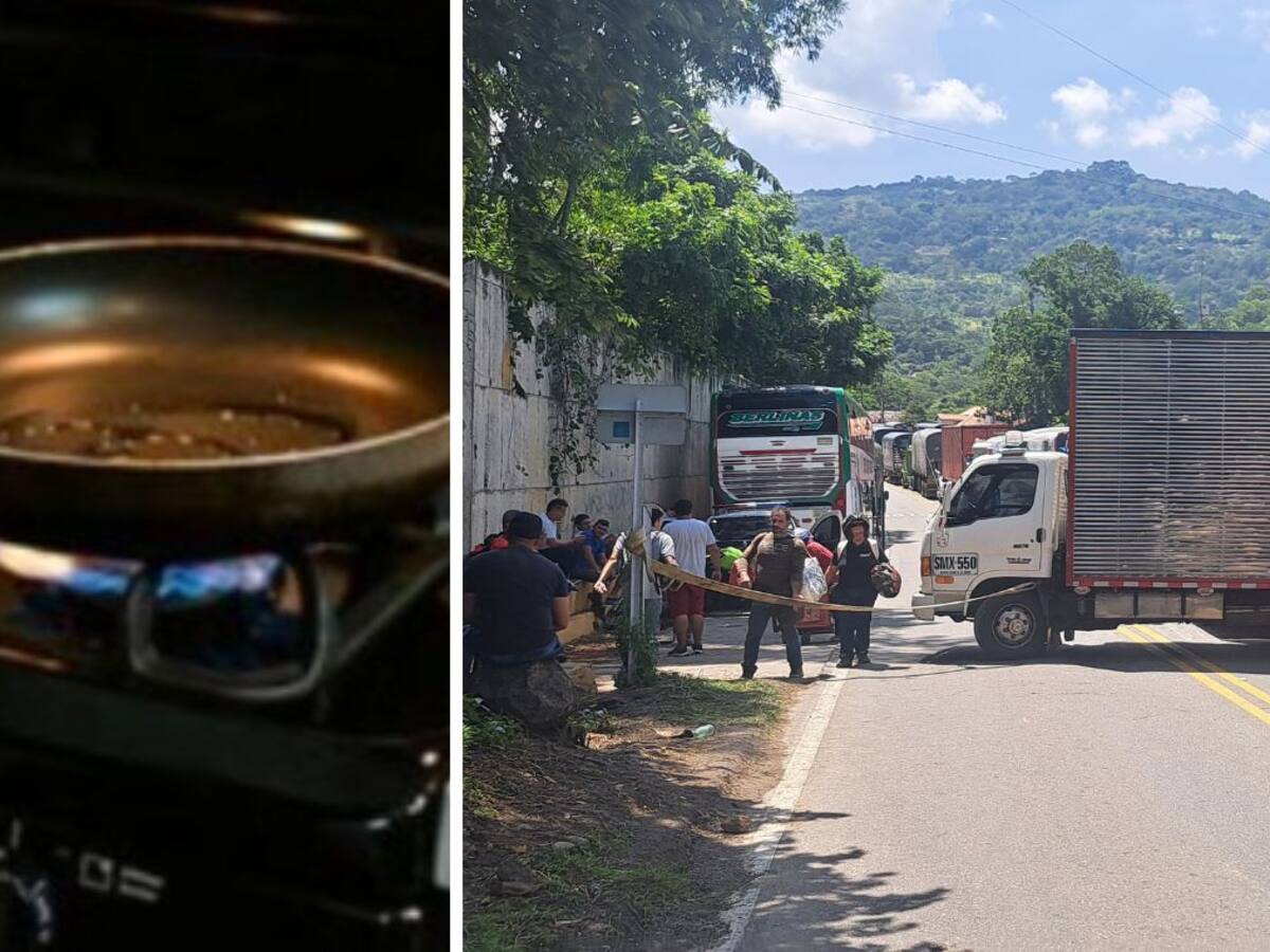 Siete municipios de Santander sin gas por cuenta de los bloqueos