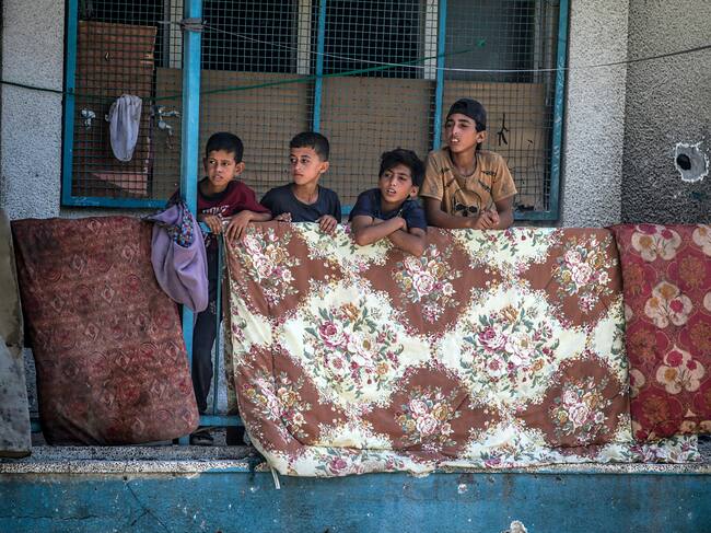 06/06/2024. UNRWA School - EFE/EPA/MOHAMMED SABER