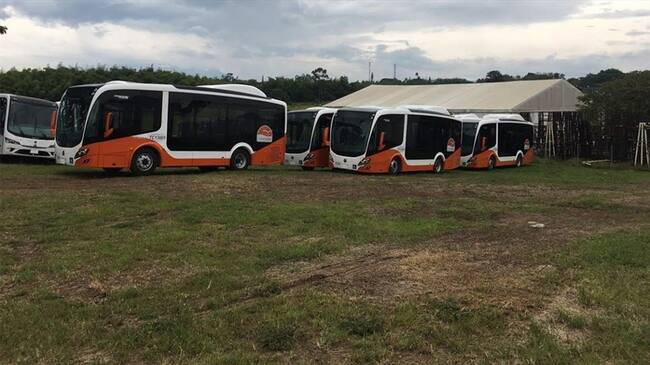 Transcaribe solicitó a la Anla agilizar proceso de legalización de nuevos buses. Foto: Prensa Transcaribe.
