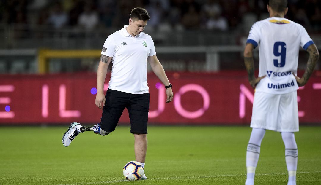 Jackson Follmann, exjugador de Chapecoense. 