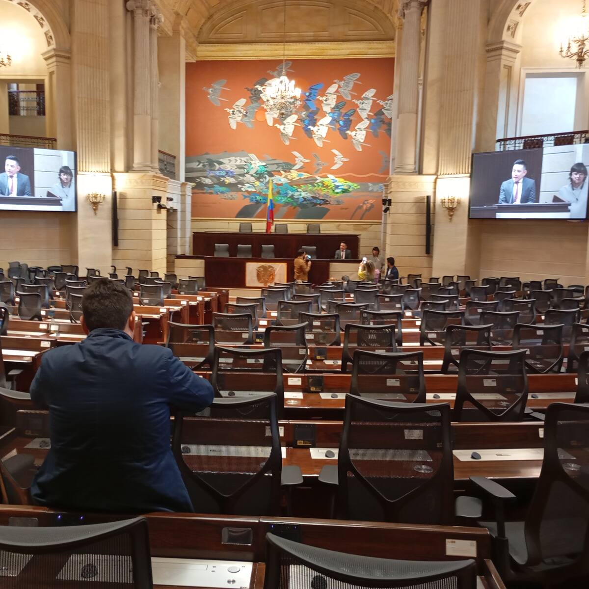 Por ausencia de los citantes, no hubo audiencia pública sobre la reforma pensional