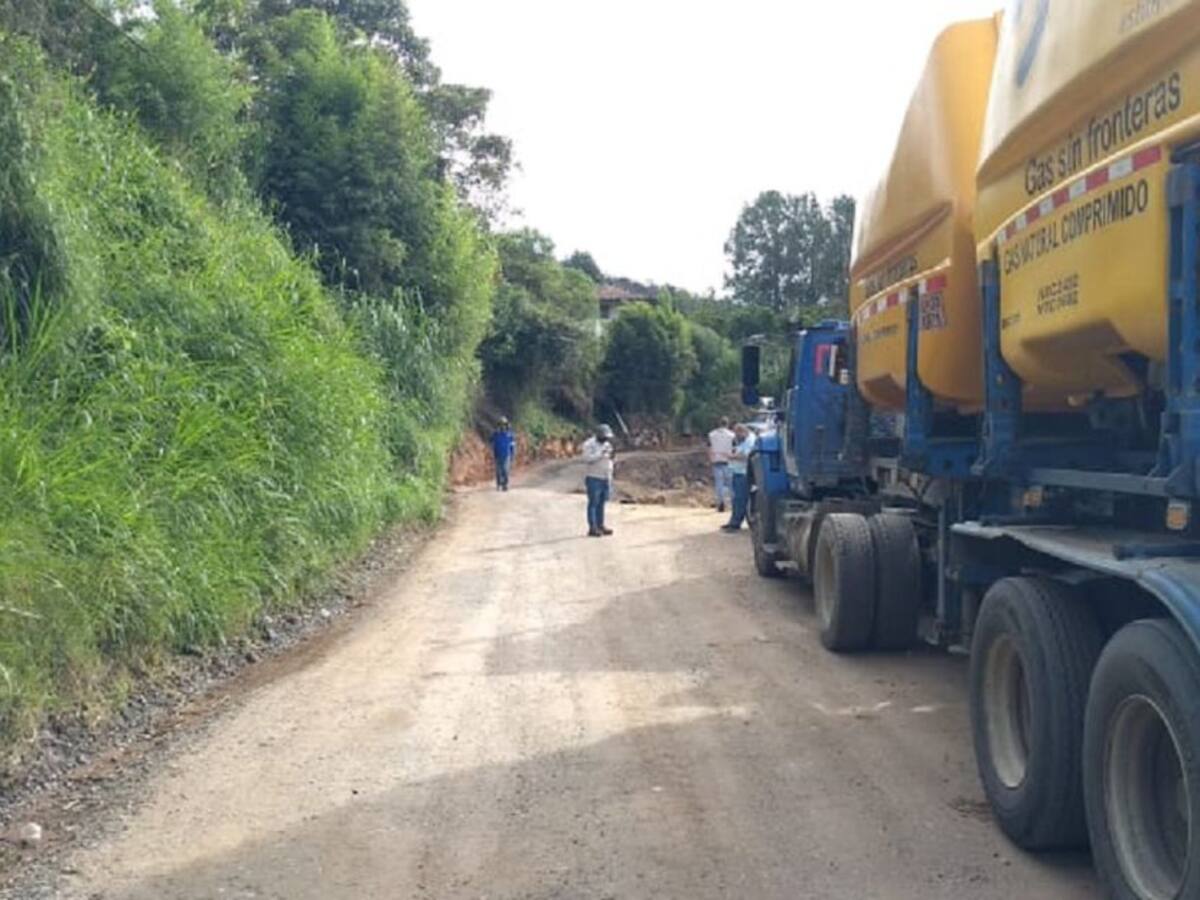 Más de cinco mil personas continúan sin gas en Granada, Antioquia