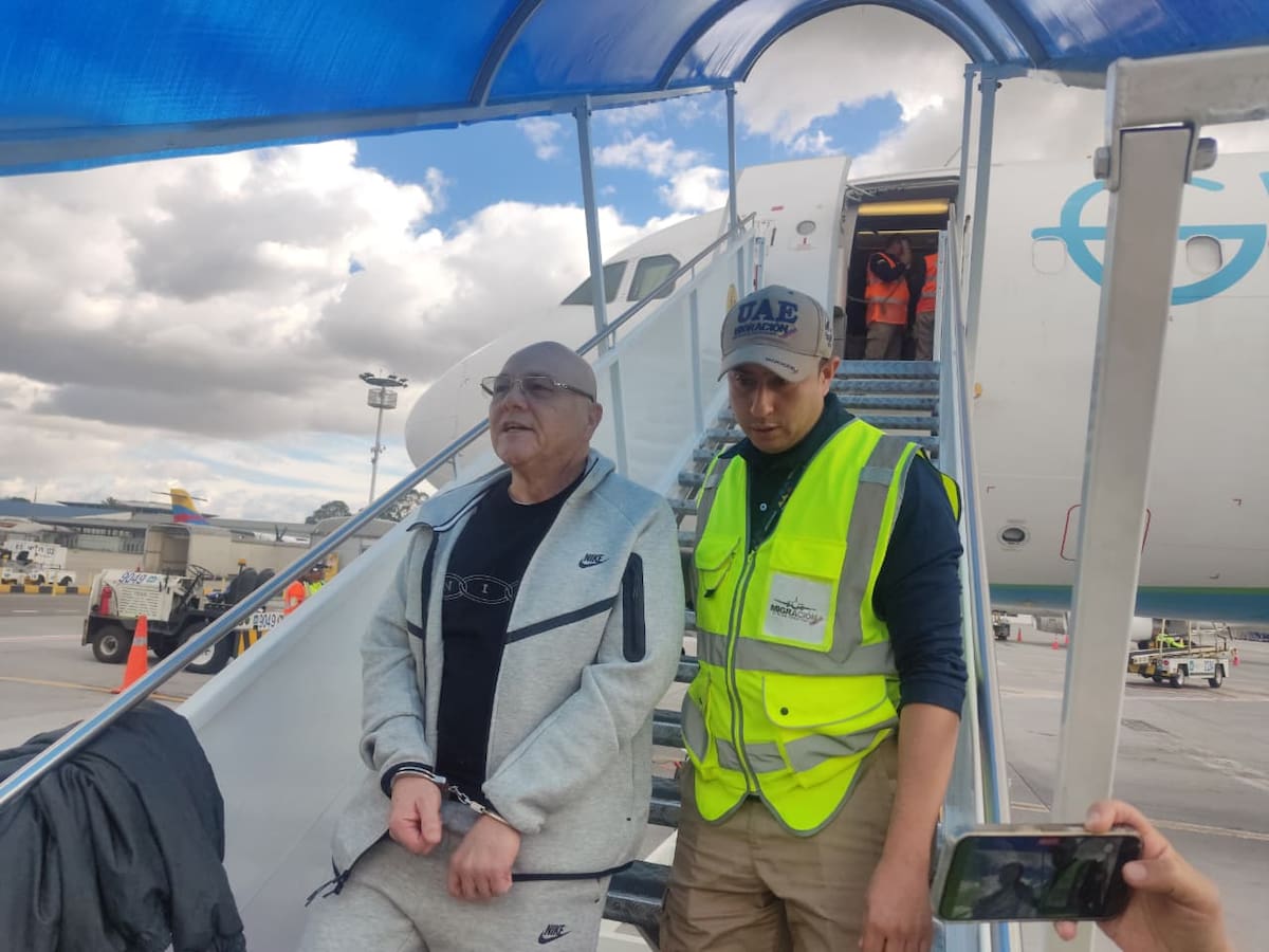 Eugenio Montoya, cabecilla del extinto cartel del Norte del Valle, fue entregado a Policía y DIJIN