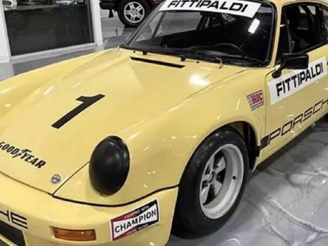 ¿Muy caro? Subastan el Porshe de carreras que perteneció a Pablo Escobar