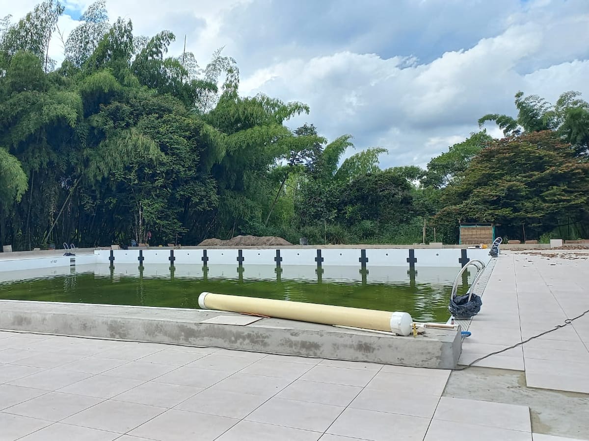 ¿Qué dijo el alcalde de Armenia sobre el llenado de las piscinas en el complejo acuático?