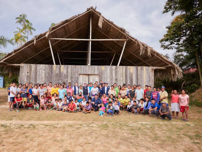 Visita de la Defensoría a Mitú, Vaupés / Foto: Twitter @DefensoriaCol