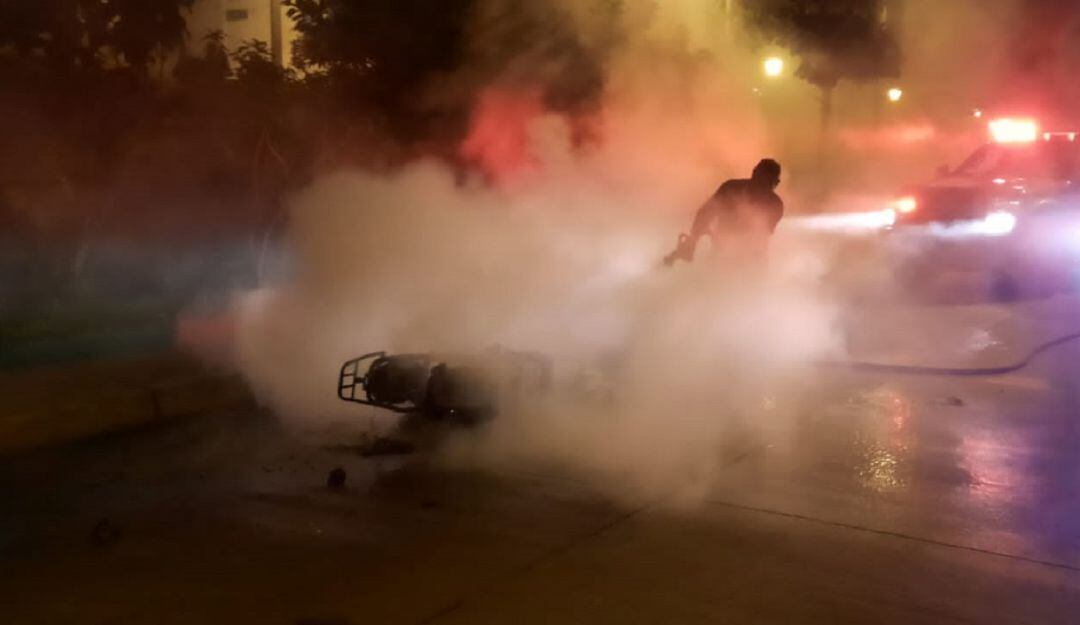 Las conflagraciones se presentaron en los barrios La Plazuela, La María, Bocagrande, Crespo y Chiquinquirá.