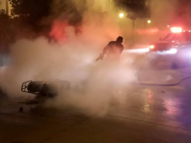 Las conflagraciones se presentaron en los barrios La Plazuela, La María, Bocagrande, Crespo y Chiquinquirá.