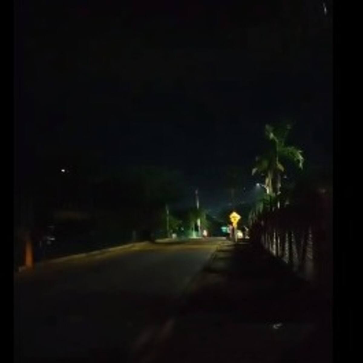 Denuncian robo del alumbrado público frente a la Terminal de Transportes de Bucaramanga