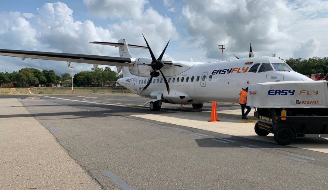 Con tres frecuencias semanales Easyfly operará la ruta en esta primera etapa, los días martes, jueves y sábado.