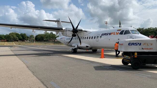 Con tres frecuencias semanales Easyfly operará la ruta en esta primera etapa, los días martes, jueves y sábado.