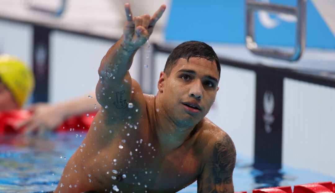 Carlos Daniel Serrano en los Juegos Paralímpicos de Tokio