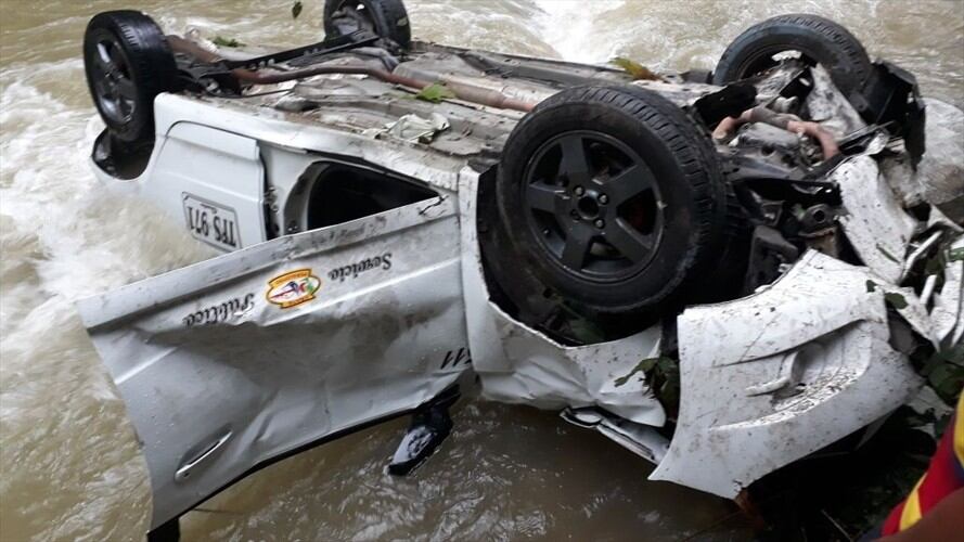 Una persona muerta deja accidente de tránsito en la vía Cúcuta-Ocaña. Foto: Mauricio Doncell