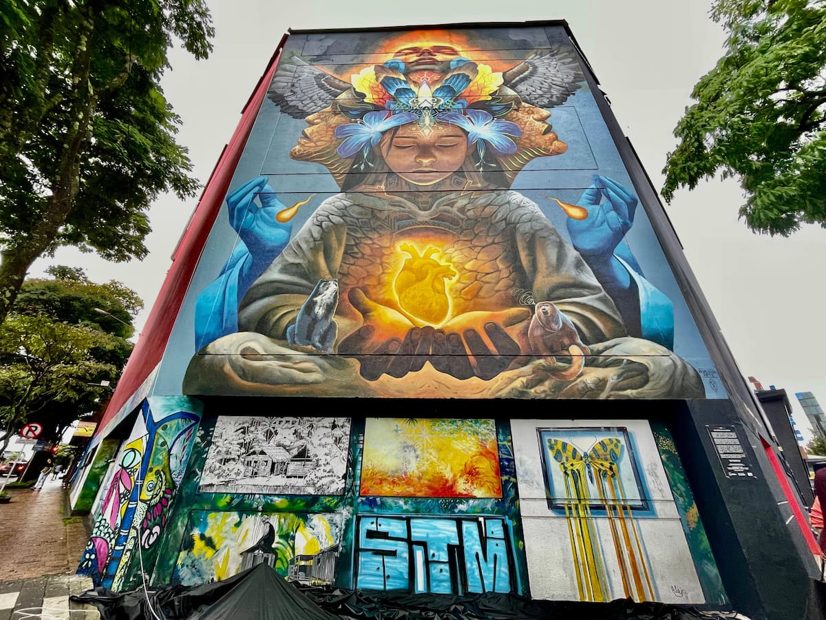 Pereira tiene uno de los mejores murales del mundo, según Street Art Cities