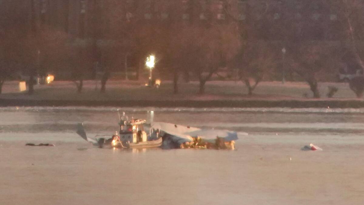 Testigo del accidente aéreo en Washington relató cómo se vivió la emergencia