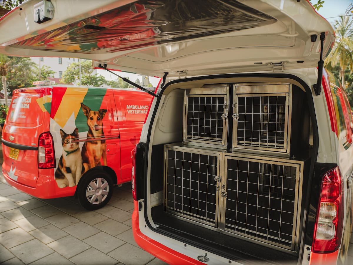 Cartagena ya cuenta con dos nuevas ambulancias veterinarias