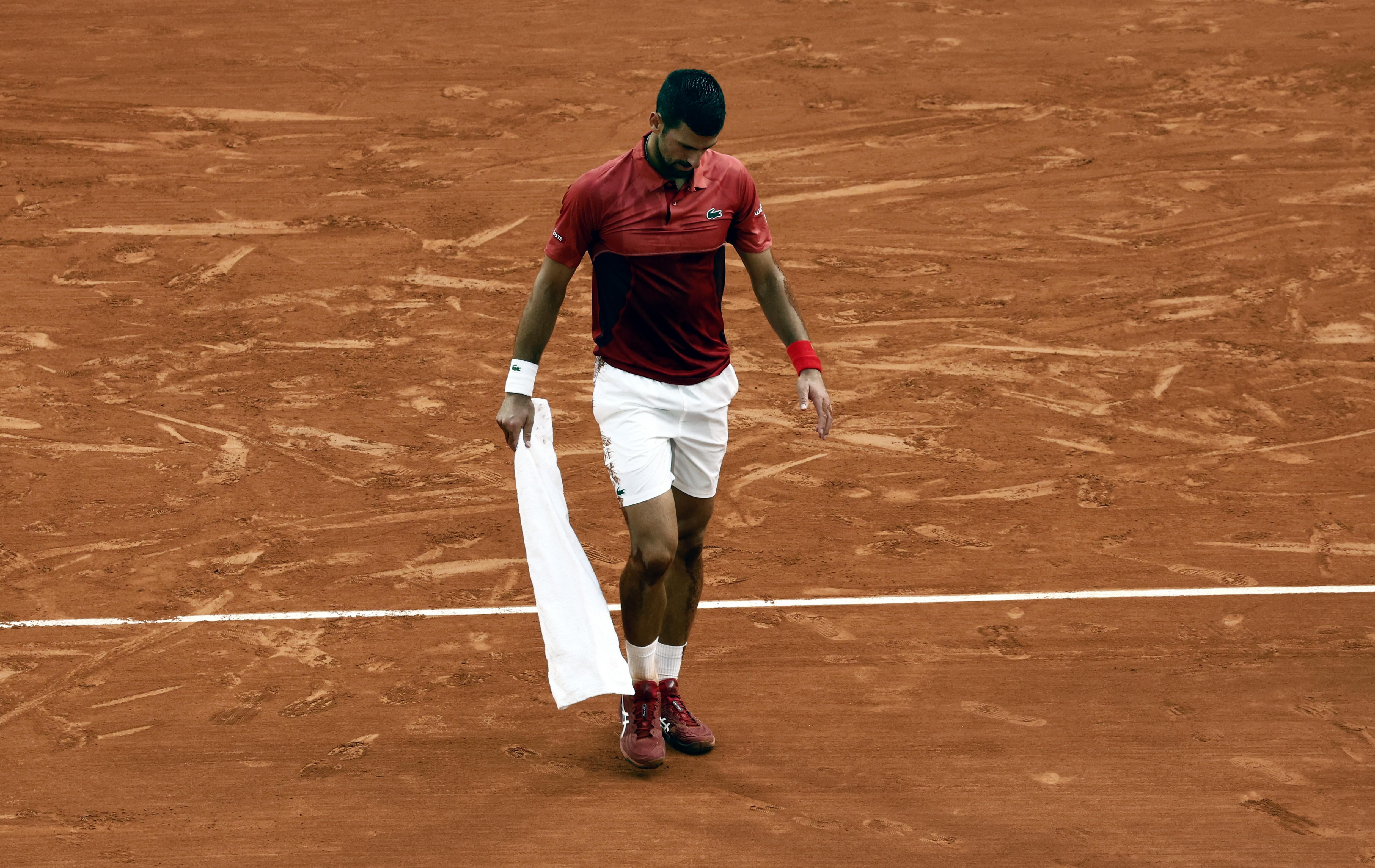 Novak Djokovic se retira del Roland Garros