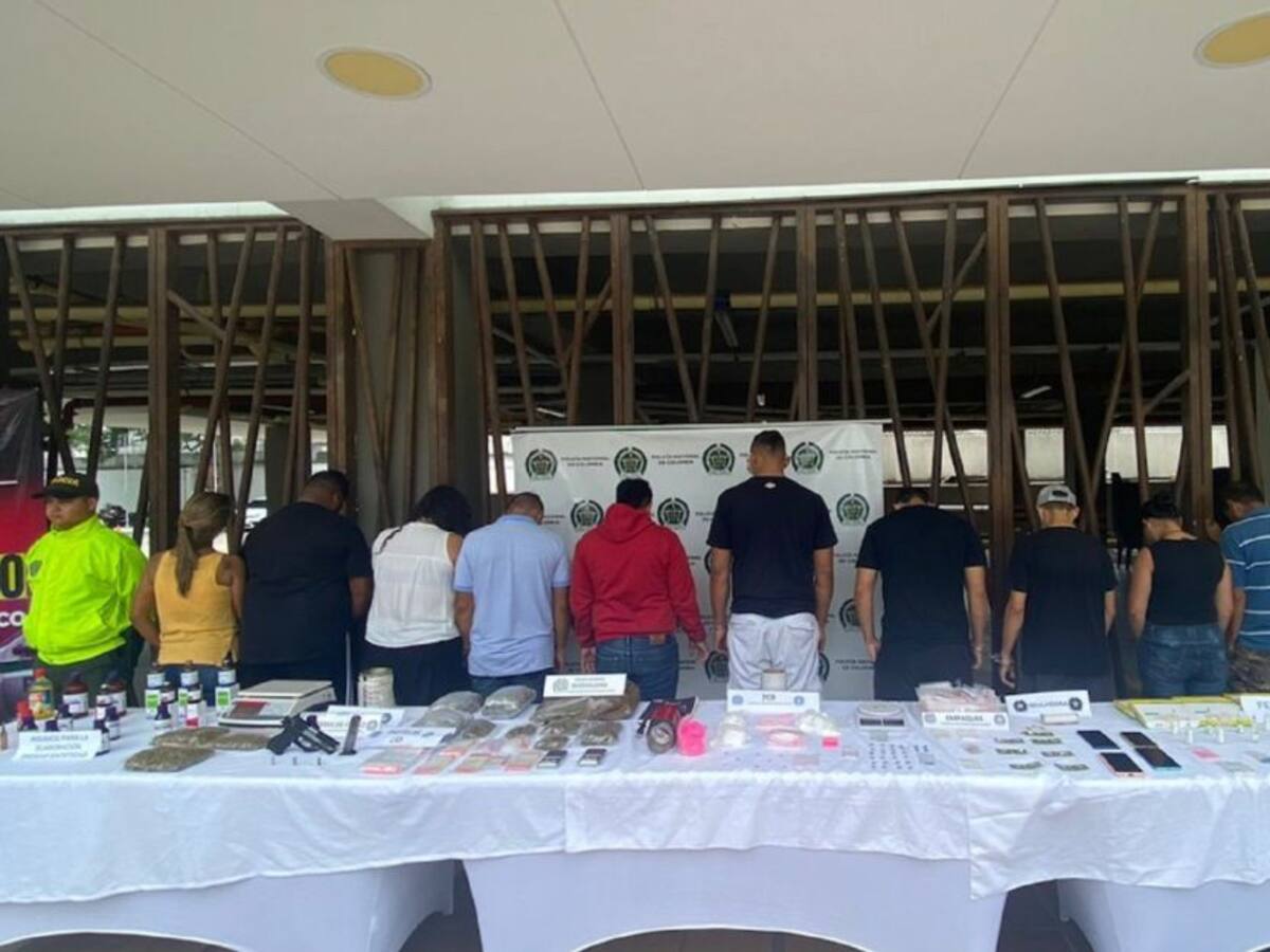 Judicializados 10 presuntos vendedores de drogas sintéticas en Cartagena