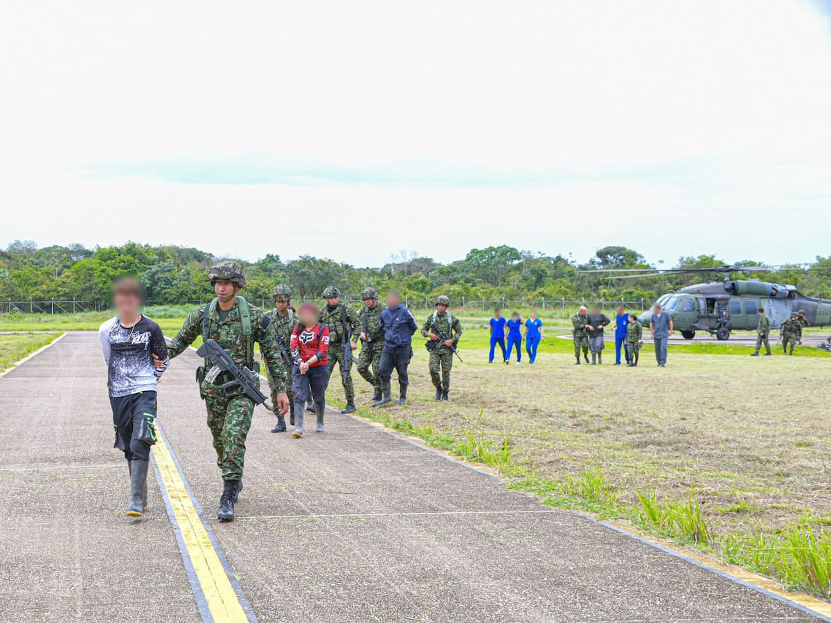 Ejército desarticuló comisión armada de disidencias Farc y rescató a un hombre secuestrado