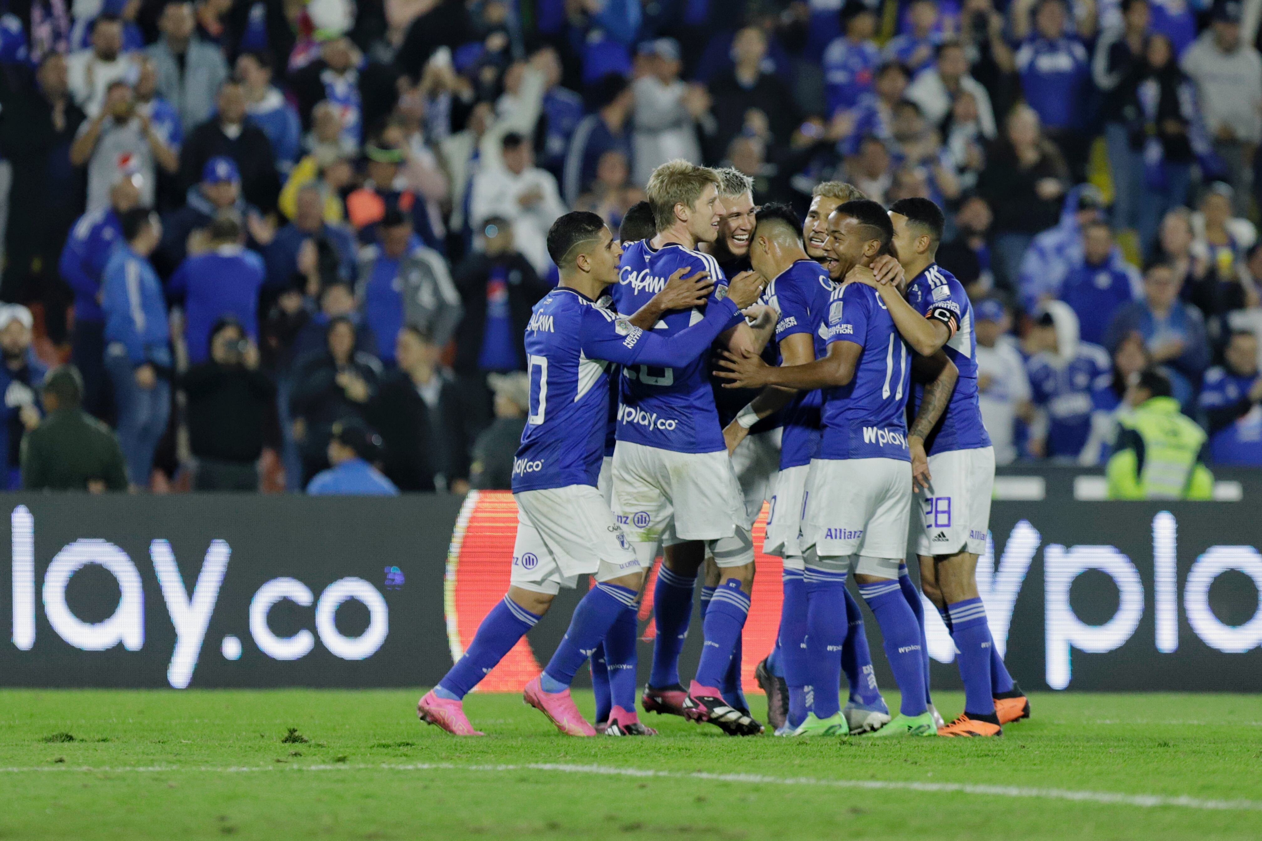 Millonarios abre la última fecha en lo más alto del campeonato. (Colprensa - Camila Díaz)