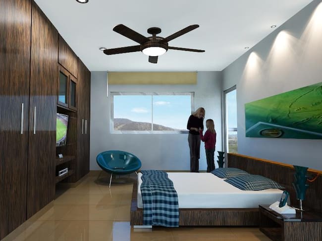 Interior habitación - Torre 19-24