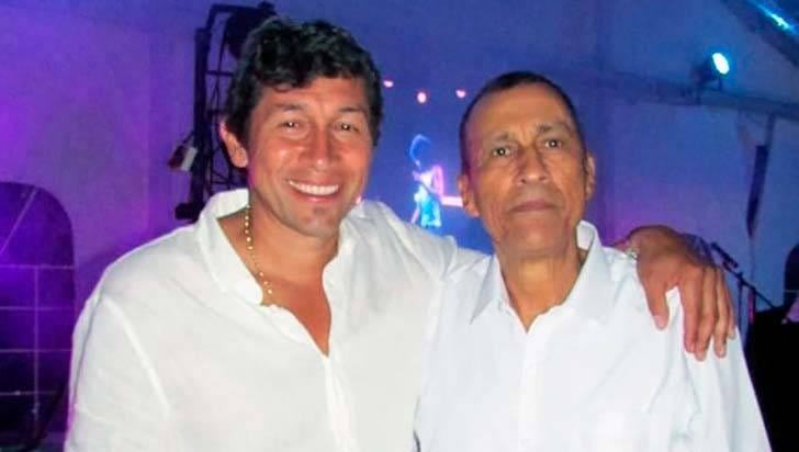 Jorge Bermudez al lado de su padre Jorge Enrique Bermúdez que en paz en descanseFoto: Cortesía archivo personal