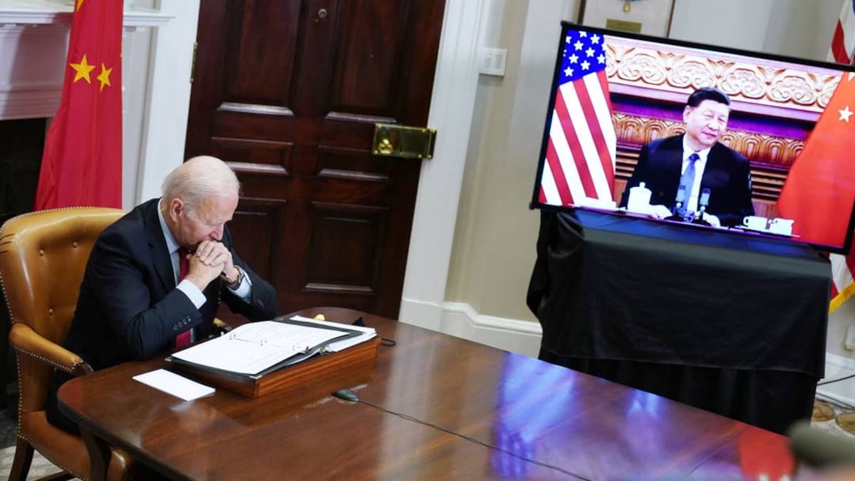 "No jueguen con fuego": presidente chino Xi a Joe Biden