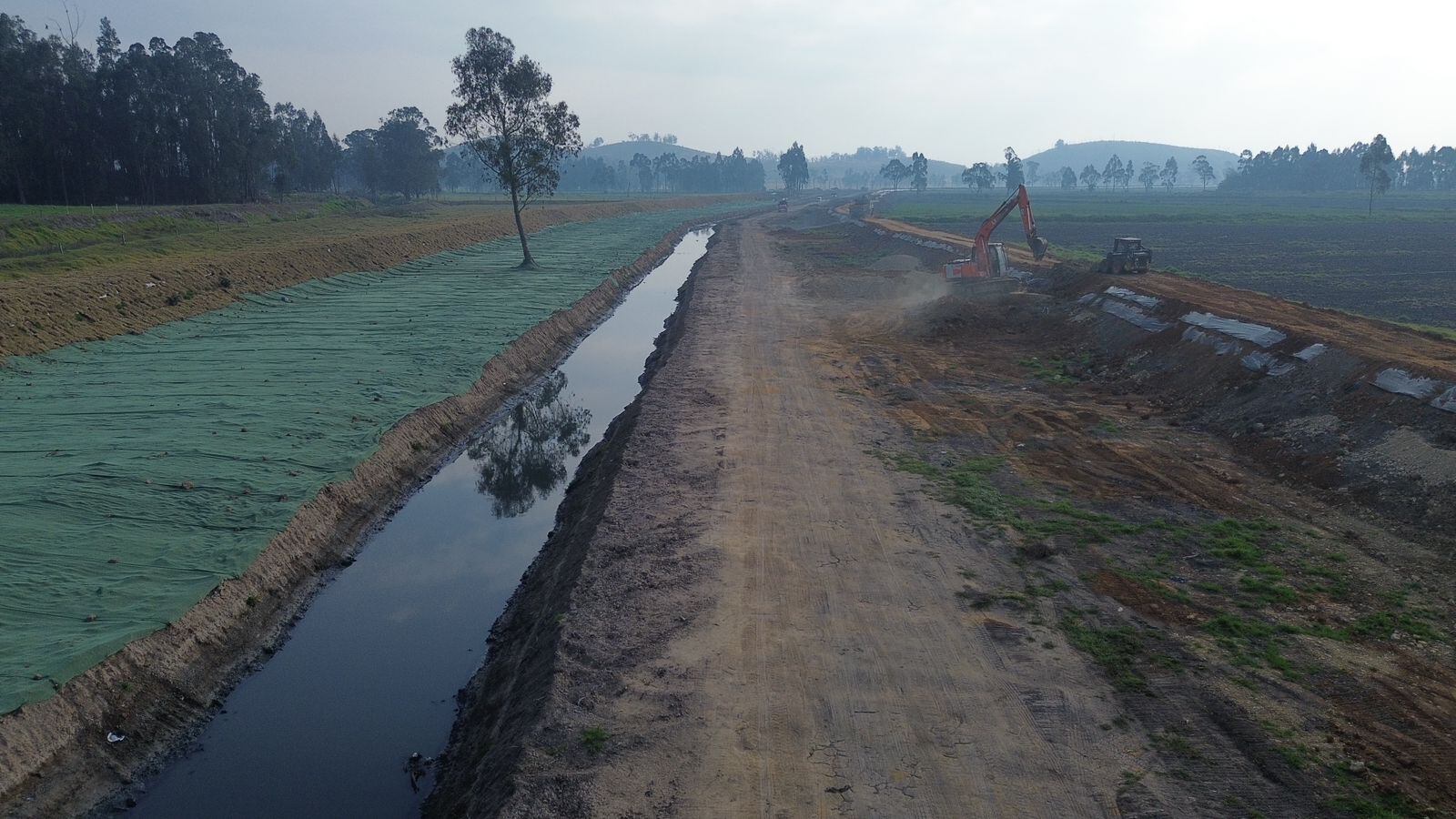 Trabajos en el río Bogotá. Foto: Cortesía CAR.
