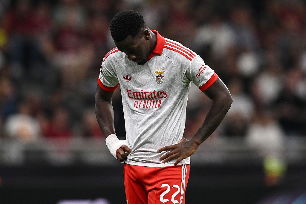 Malas noticias para Jhon Durán, se pierde un partido clave por una lesión de rodilla. (Photo by Image Photo Agency/Getty Images)