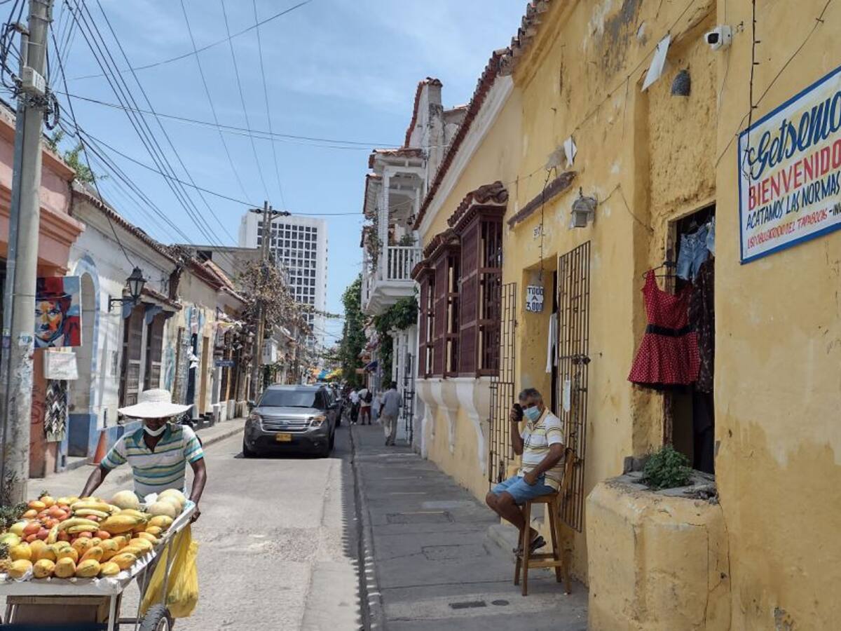 En Cartagena Getsemaní se reactiva con mensajes educativos