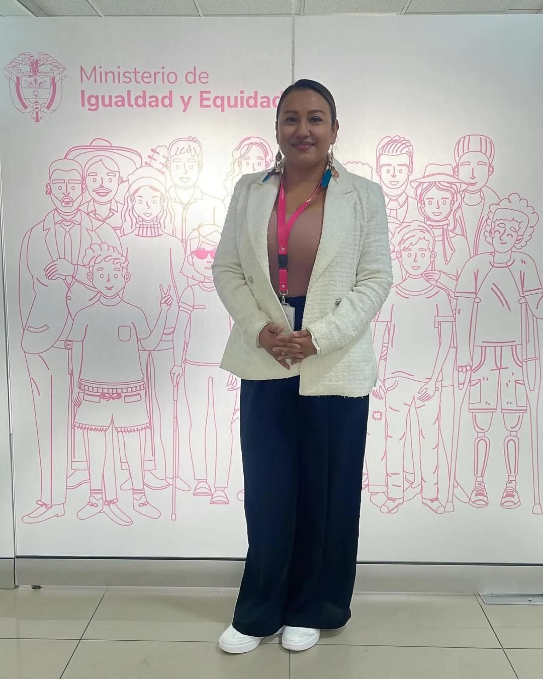 La boyacense Aura Benilda Tegría Cristancho, de la comunidad u’wa, será viceministra de Pueblos Étnicos y Campesinos en el Ministerio de Igualdad y Equidad de Colombia / Foto: Suministrada.