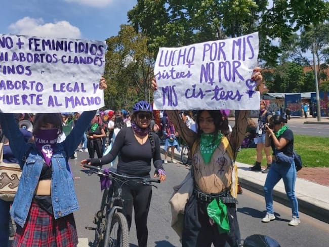 [Fotos] Marcha del día internacional de la mujer trabajadora