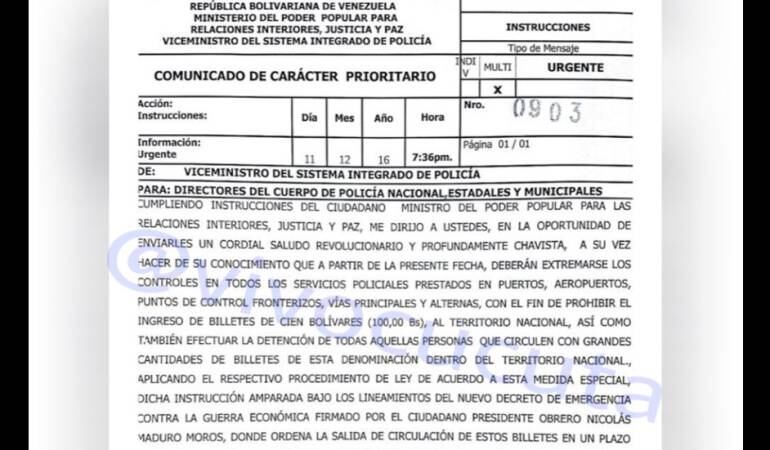 Los controles se intensificaron en la zona de frontera.