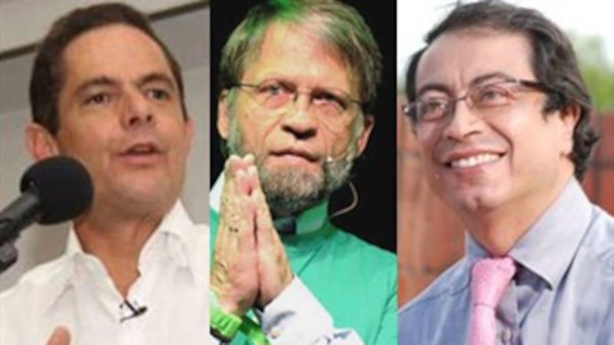 Los candidatos presidenciales al confesionario