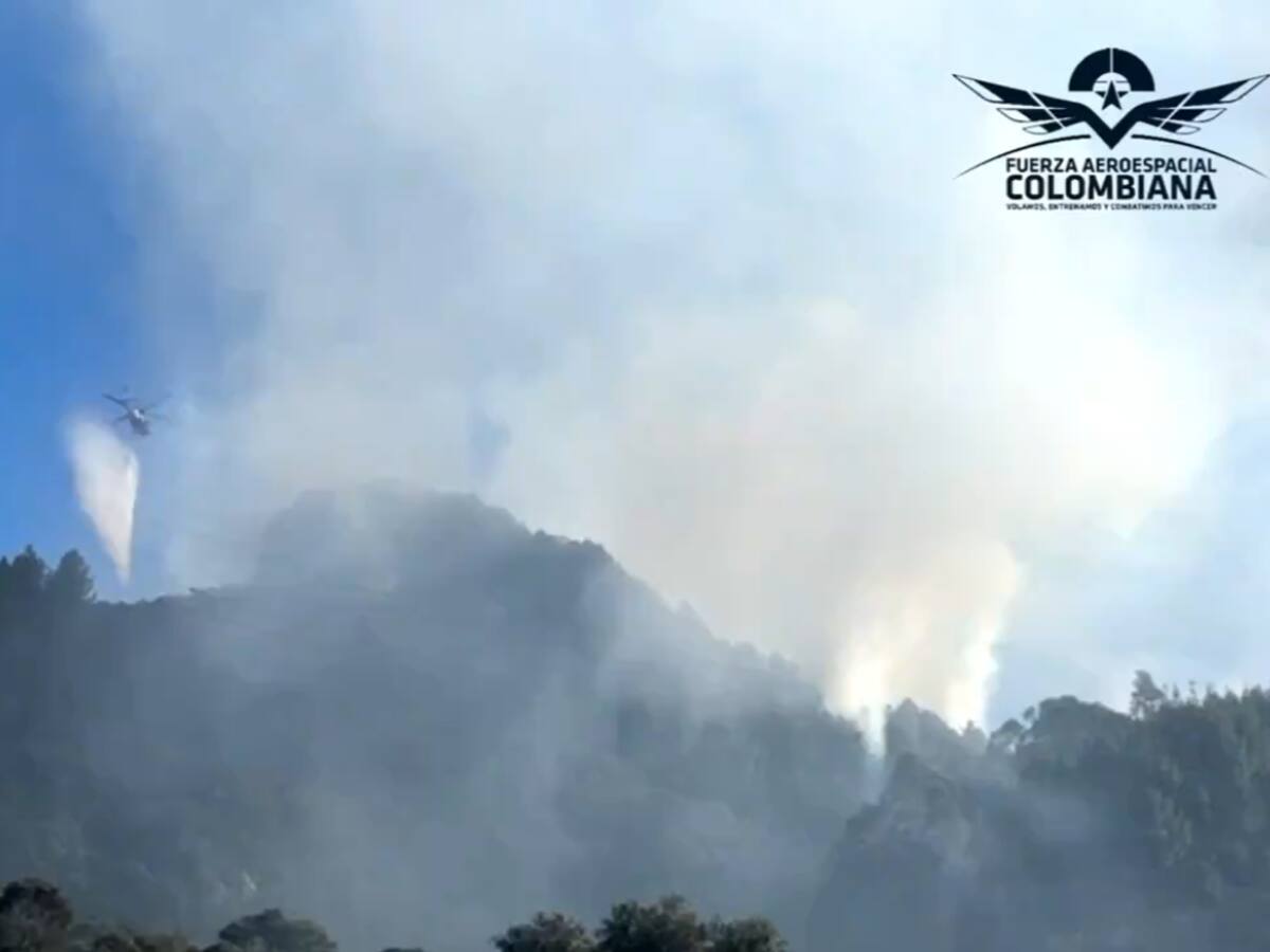 Incendio forestal en cerros orientales de Bogotá: efectos sobre la salud de inhalar humo