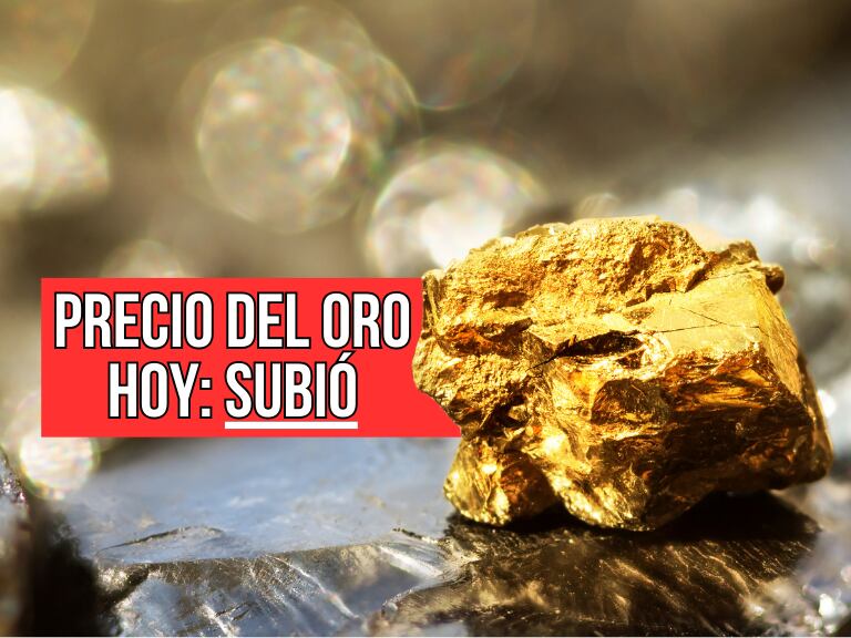 Oro sobre una mesa de piedra / Precio del oro hoy (Getty Images)