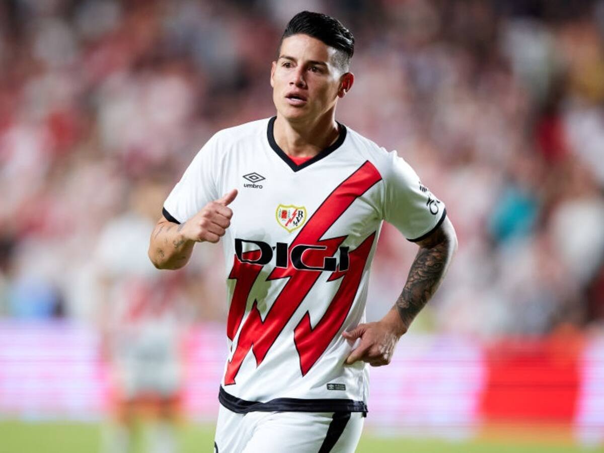 ¿Primera titularidad para James Rodríguez en Rayo Vallecano? Esto dijo su entrenador
