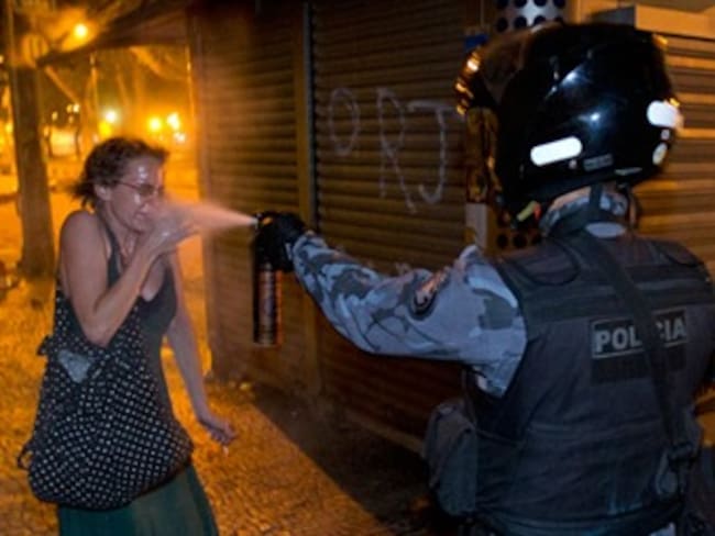 CIDH preocupada por violencia contra periodistas y manifestantes en Brasil