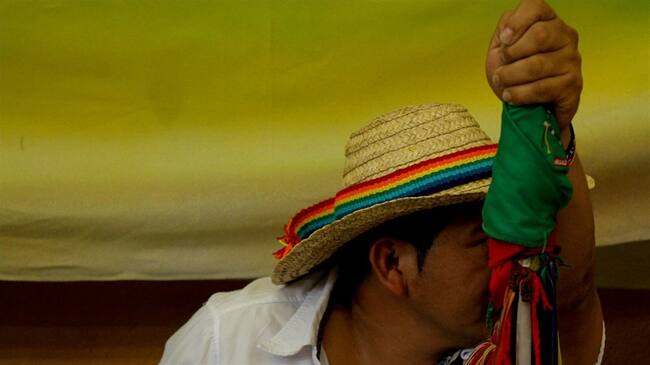 El escrito profiere intimidaciones a varios dirigentes y organizaciones nacionales. Las autoridades indígenas se pronunciaron y exigieron investigaciones.. Foto: Colprensa