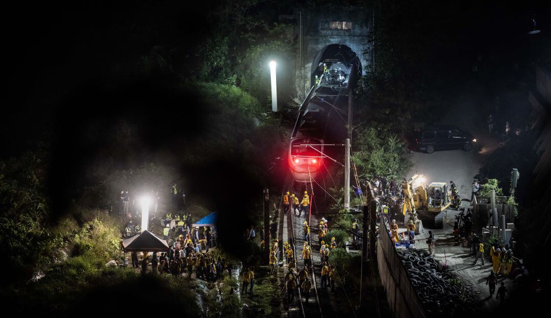 El accidente ocurrió en la línea oriental de Taiwán. 