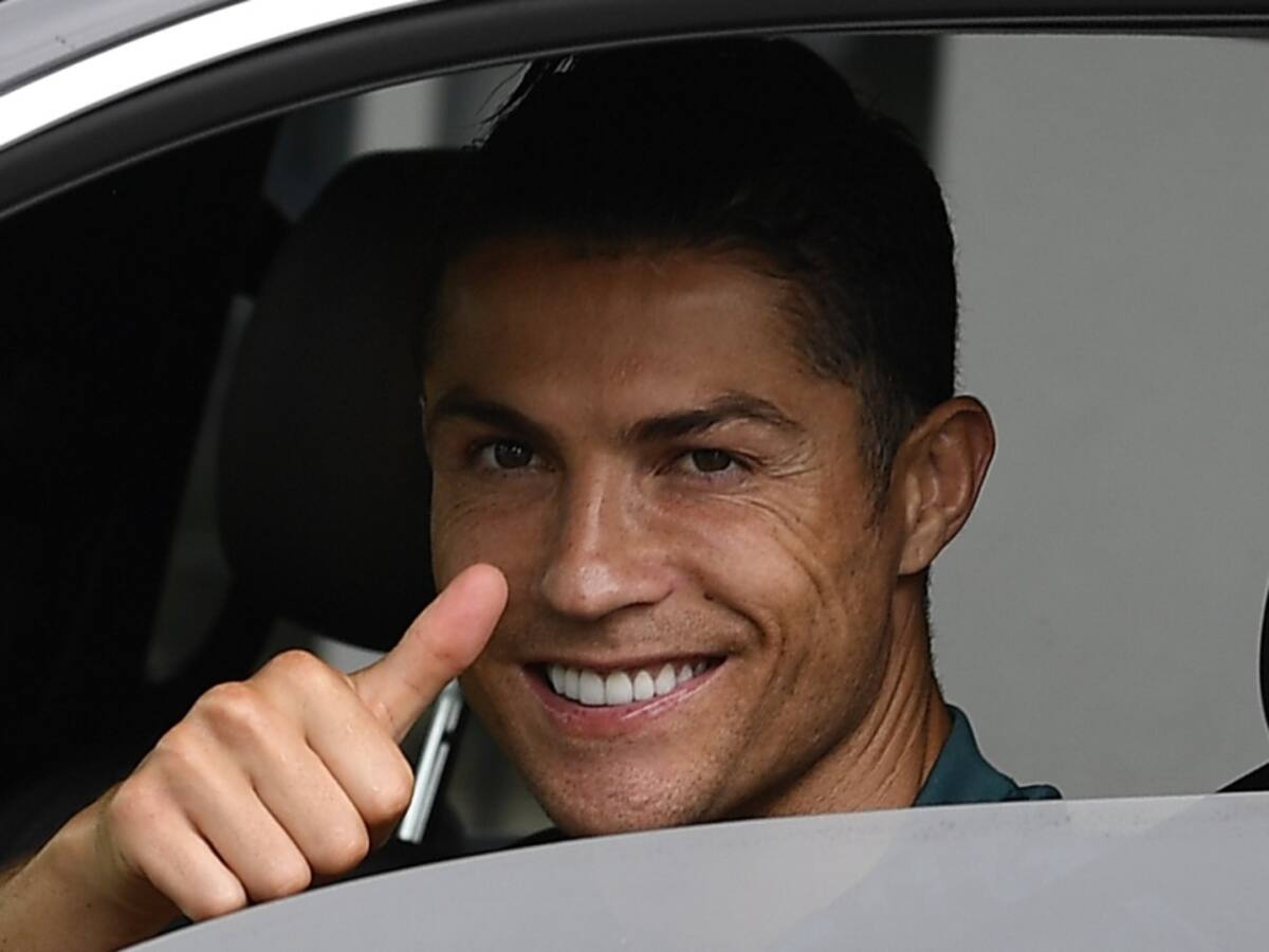 Cristiano regresó a la sede deportiva de la Juventus tras más de dos meses
