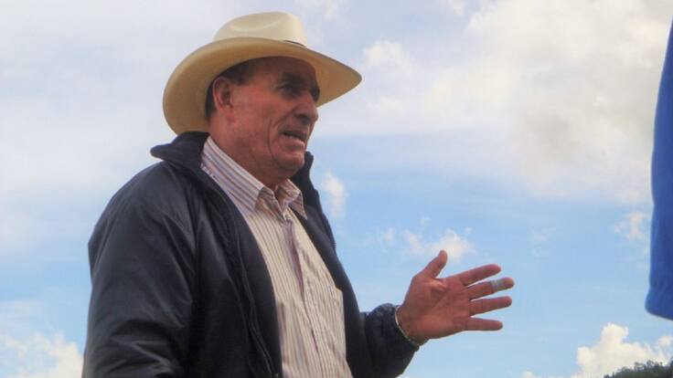 Va ser hermoso pasar por debajo de cordillera central: Campo Elías Bermúdez