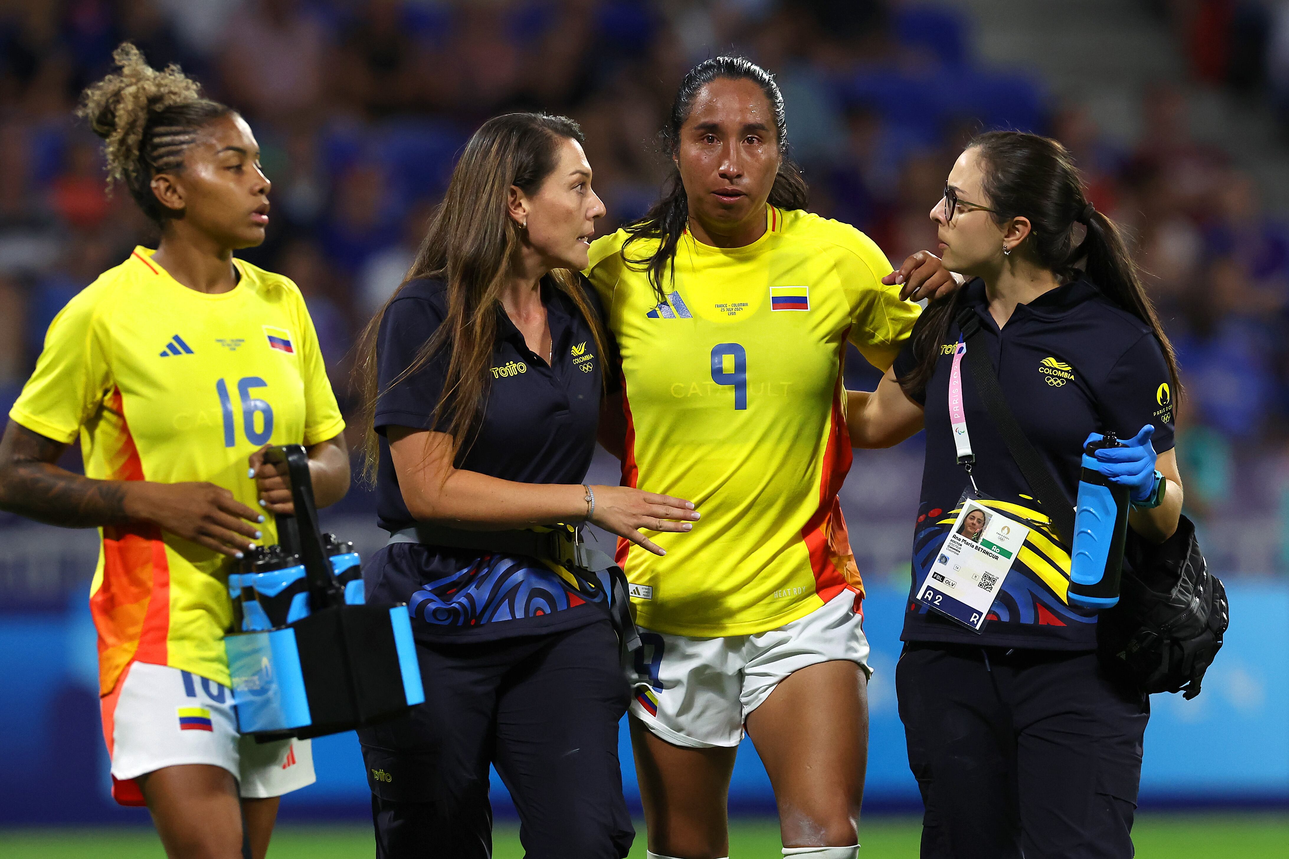 Mayra Ramírez, delantera de la Selección Colombia. (Photo by Claudio Villa/Getty Images)